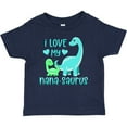 thumbnail image 3 of Inktastic I Love My Nana-saurus Cute Dinosaur Family Boys or Girls Baby T-Shirt, 3 of 5