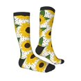 thumbnail image 3 of Balery Sunflowers Fun Novelty Socks Men'S Women'S Crew Socks Funny Crazy Novelty Socks Quirky And Cool Socks, 3 of 9