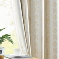 thumbnail image 1 of Cortinas jinchan 244 cm Beige Boho Termoaislantes Opacas 2 Paneles, 1 of 8