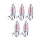 thumbnail image 4 of 5 Piezas Cucharas de Pesca perfecl Señuelos Cebos de Pesca de Fundición Larga Vertical de Metal 50g, 4 of 8