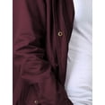 thumbnail image 5 of Hat and Beyond Women's Casual Hooded Satin Lined Anorak Jacket, 5 of 8