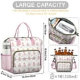 thumbnail image 5 of Princess Castle Pattern Womens Lunch Box for Work,Insulated Large Lunch Bag for Tween and Teen,Loncheras Para Mujer,Leakproof Adult Lunch Bag for Work,Beach,Travel,Picnic,Camping, 5 of 7