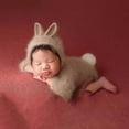 thumbnail image 3 of tegongse 1 Set Knit Baby Hat Romper Set Newborn Photography Props Outfit Infant Clothing, 3 of 19