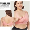 thumbnail image 4 of La ropa interior del sujetador de lactancia con abertura frontal reúne el sujetador de lactancia anti-flacidez después del parto,Pink, 4 of 6