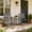 Gray-2 Single Chair, variant on 7 Pieces Patio Table and Chairs Set, Aiho Outdoor Dining Set for 6 with Umbrella Hole & Textilene Chairs, Weather Resistant for Yard, Porch, Garden - Brown