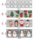 thumbnail image 2 of 8 pegatinas de pared navideñas con muñecos de nieve, pegatinas para ventana, decoración navideña, pegatinas de pared para ventanas navideñas, decoración de puertas, murales navideños para el hogar (estilo 1) BRI Rojo Verde, 2 of 4