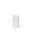 thumbnail image 6 of Set of Two White Flameless Pillar Candle, 6 of 6