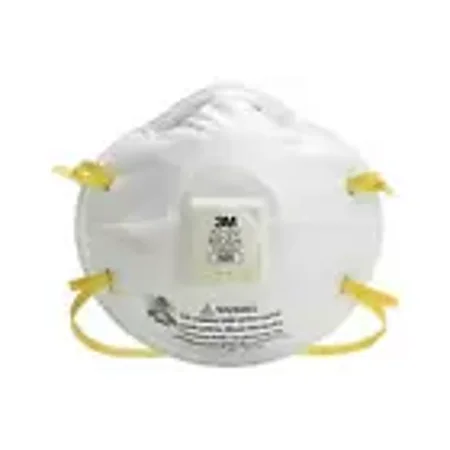 8210V N95 Protective Respirator Painting Sanding Dust Masks Exhalation Valve - 1- Box Of 10 Masks