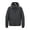 Gray, variant on YgkuHd Men's Winter Hooded Windproof Thickened Puffer Jacket Solid Color Spliced Quilted Casual Zip Up Coat for Outdoor Daily Commute Wear