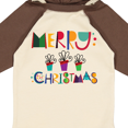 thumbnail image 4 of Inktastic Merry Christmas Holiday Gift Boys or Girls Long Sleeve Baby Bodysuit, 4 of 5