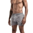 thumbnail image 3 of CHENge Men's Big Swim Trunks 4xl Breathable Solid Color Quick-Dry Surf Board Shorts with Pockets Upf 50+ Sun Protection Mens Summer Clothes, 3 of 7