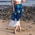 thumbnail image 6 of Hanukkah Stylish Chiffon Beach Skirt with Polyester Straps for Women - for the Beach, 6 of 6