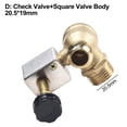 thumbnail image 4 of MYG Air Compressor Pump power off exhaust Solenoid Valve unloading bleed check valve, 4 of 9