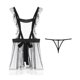 thumbnail image 1 of Lencería erótica de moda para mujer, delantal de sirvienta con frenillo de malla Sexy hueco, traje de Cosplay con Tanga uniforme Fridja nalpqowj42199, 1 of 9