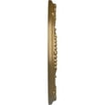 thumbnail image 4 of Ekena Millwork 18"OD x 3 1/2"ID x 1 3/8"P Antioch Ceiling Medallion (Fits Canopies up to 3 1/2"), Hand-Painted Pale Gold, 4 of 5