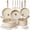 Off-White, variant on Astercook 20-Piece Pots and Pans Set, Ceramic Nonstick Cookware Set with Detachable Handles, Stackable Induction Cooking Set for Kitchen, RV and Camping, Dishwasher & Oven Safe, Cream White