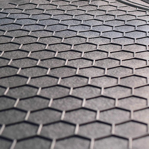 Automotive Floor Mats - Heavy-Duty Rubber, All Weather Protection Universal Fit Full Set Floor Mats and Cargo Mat, Climaproof, Semi Custom Trimmable for Most Cars, Sedan, SUV, Truck