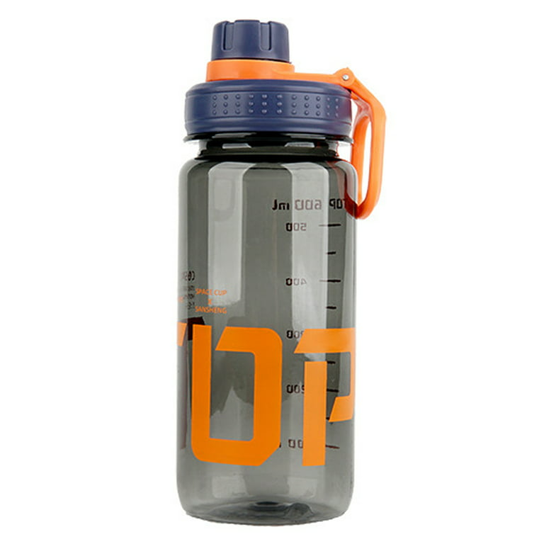 Walbest Creative Transparent PC Sports Water Bottle, Portable Gym Water Cup  BPA Free 