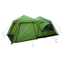 OMNICORE DESIGNS Cabin6Plus Six Person Cabin Tent with Canopy - 10' x 7' Tent / 10' x 7' Canopy Shelter