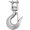 3/8 INCH, variant on Clevis Slip Hook 304 Stainless Steel with Safety Latch, Swivel Lifting Hoisting Chain Hooks for Rigging Crane Towing Winch Wrecker ATV Trailer