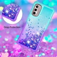 thumbnail image 4 of Funda para Motorola MOTO G Stylus 2022 5G Transparente con Brillos Carcasa Protectora Antigolpes con Glitter Brillante, 4 of 5