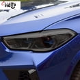 thumbnail image 5 of Película protectora de TPU para faros delanteros de coche, tintado en negro ahumado, para BMW X1, F48, X2, F39, X3, F25, G01, X4, F26, G02, X5, F15, G05, X6, F16, G06, X7, 5 of 5