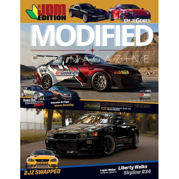 Modified Car Magazines Modified Car Magazine The JDM Magazine: The World Wide Modified JDM Car Magazine, Book 10, (Paperback)