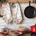 thumbnail image 6 of Easter Kitchen Towels Set of 2, Spring Watercolor Tulip Butterfly Flower Plant Absorbent Dish Towels for Kitchen, Microfiber Hand Towel, Quick Drying Tea Towel for Cleaning Decorative Dishcloths, 6 of 7