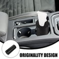 thumbnail image 4 of Miangastore Aluminum Alloy Car Tissue Paper Holder Round Tissue Dispenser Modern Tissue Container with Tissue, 4 of 9