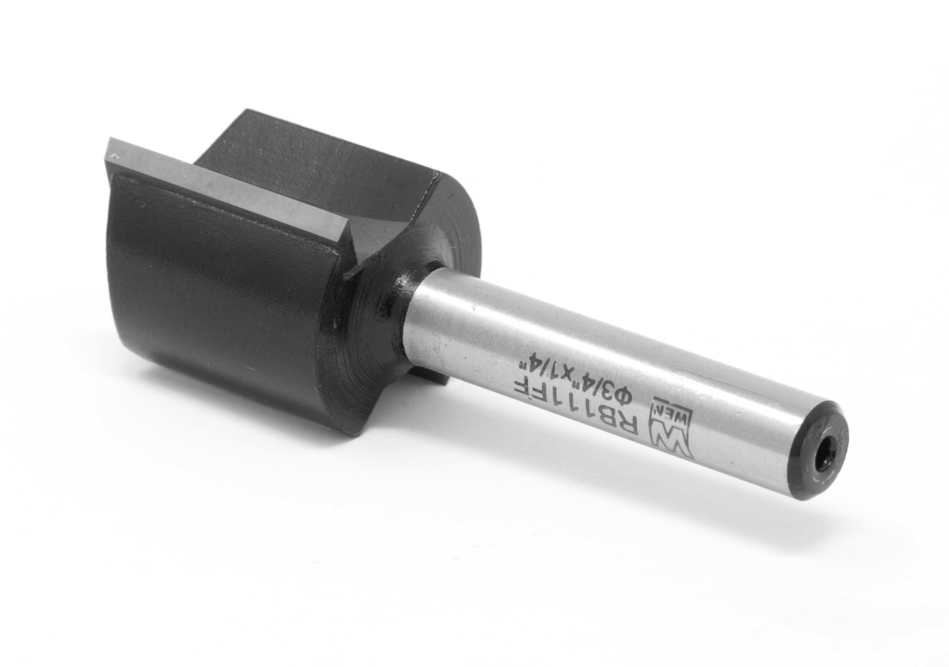 WEN 3/4 in. Straight 2-Flute Carbide-Tipped Router Bit with 1/4 in. Shank