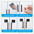 thumbnail image 3 of Topekada 5 Pack Refrigerator Door Lock With Keys, Exterior Cabinet Lock for Child, Adult, Toddler, Freezer Lock Fridge Lock, Multi Purpose Baby Kid Safety Deep Freezer Fridge Lock With A Key, 3 of 7