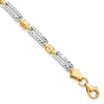 thumbnail image 3 of 14K Solid Yellow Gold Chain Bracelet, 3 of 5