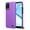 Purple, variant on For BLU View 5 Pro 2024 Dual Layer Slim & Tough Hybrid Shockproof Heavy Duty TPU Matte with Textured Rugged Shell Protection Phone Case Cover by Xpression - Blue Navy