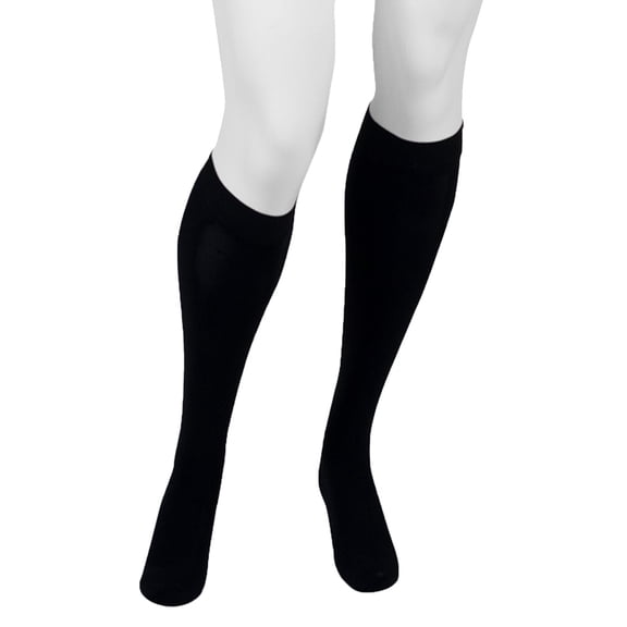Juzo Assist 3612 Closed Toe Knee Highs - 30-40 mmHg Reg Black II