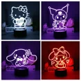 thumbnail image 3 of Anime Sanrio Hello Kitty Night Light, juguete brillante para niños, lámpara de mesita de noche Sanrio Kuromi, regalos de cumpleaños para el Día de San Valentín, 3 of 5