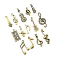 thumbnail image 4 of Shisuyan Pendentif Musical Alliage 70 Pcs 1.2x0.5in, 4 of 8