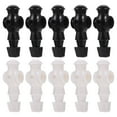 thumbnail image 1 of EeaseCA 10Pcs Football Machine Player Foosball Machine Football Man Table Soccer Players Replacement Parts, 1 of 8