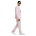 thumbnail image 2 of Tazzio Skinny Fit Peak Lapel 3 Piece Suit Set with Double Breasted Vest, 2 of 3