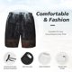 thumbnail image 3 of Balery Gloomy Mansion Forest Scene Bañador para hombre, shorts de playa de secado rápido con entrepierna y forro de compresión-Large, 3 of 6