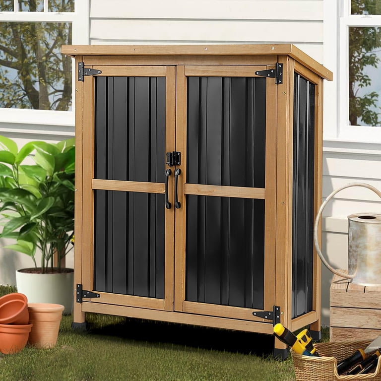 PETSCOSSET, Outdoor Storage Cabinet, 32