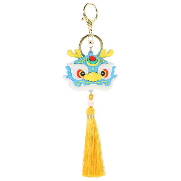 GOOHOCHY Llavero bolso encanto dibujos animados dragón llavero coche llavero colgante para bolso bolso