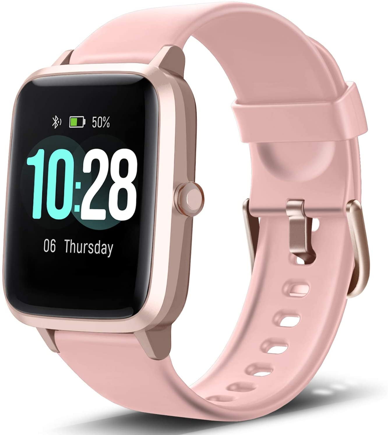 Letsfit Smart Watch, Fitness Tracker with Heart Rate Monitor, Activity Tracker with 1.3
