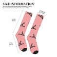thumbnail image 2 of Compression Socks For Women And Men - Eiffel Towers Polka Dots Compression Socks Circulation For Workout, 2 of 2