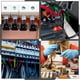thumbnail image 5 of Conector de Cable Múltiple Aislado Negro de 5 Piezas, Conectores de Cable Eléctrico de 3 Puertos y Terminales de Soldadura, Empalmadores de Cable 14-4AWG, 5 of 5