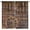 Farm-3, variant on Rustic Farmhouse Curtains, Vintage Country Black White Buffalo Plaid Pine Cone Berry Western Texas Print Window Treatments for Kitchen Bedroom Cafe, 55" W X 63" L