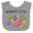 thumbnail image 3 of Inktastic Grandpa's Little Jellybean Cute Easter Candy Boys or Girls Baby Bib, 3 of 4