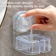 thumbnail image 3 of Soporte para secador de pelo con ventosa, resistente, para pared, organizador de baño, 3 of 8