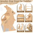 thumbnail image 6 of Kitchen Toddler Tower Helper with Handles, Adjustable 2 Step Stool for Kids Toilet Potty Training, Safety Rail and Anti-Slip Steps,Child Kids Learning Standing Ladder Tower for Counter, Bedroom, 6 of 17