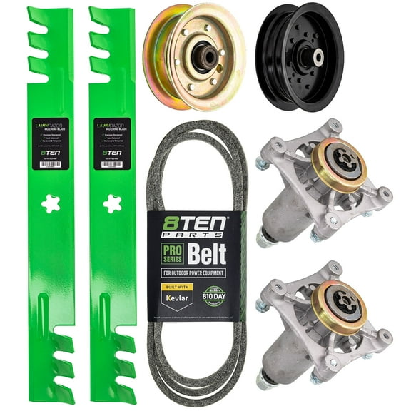 8TEN Blade Spindle Belt Idler Kit for Husqvarna 42 inch YTH1542XPT MK1005191