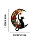 thumbnail image 5 of Pegatinas de gatitos para ventanas,calcomanías decorativas de gatos para ventanas,decoración de paredes,salas de estar o dormitorios, 5 of 5